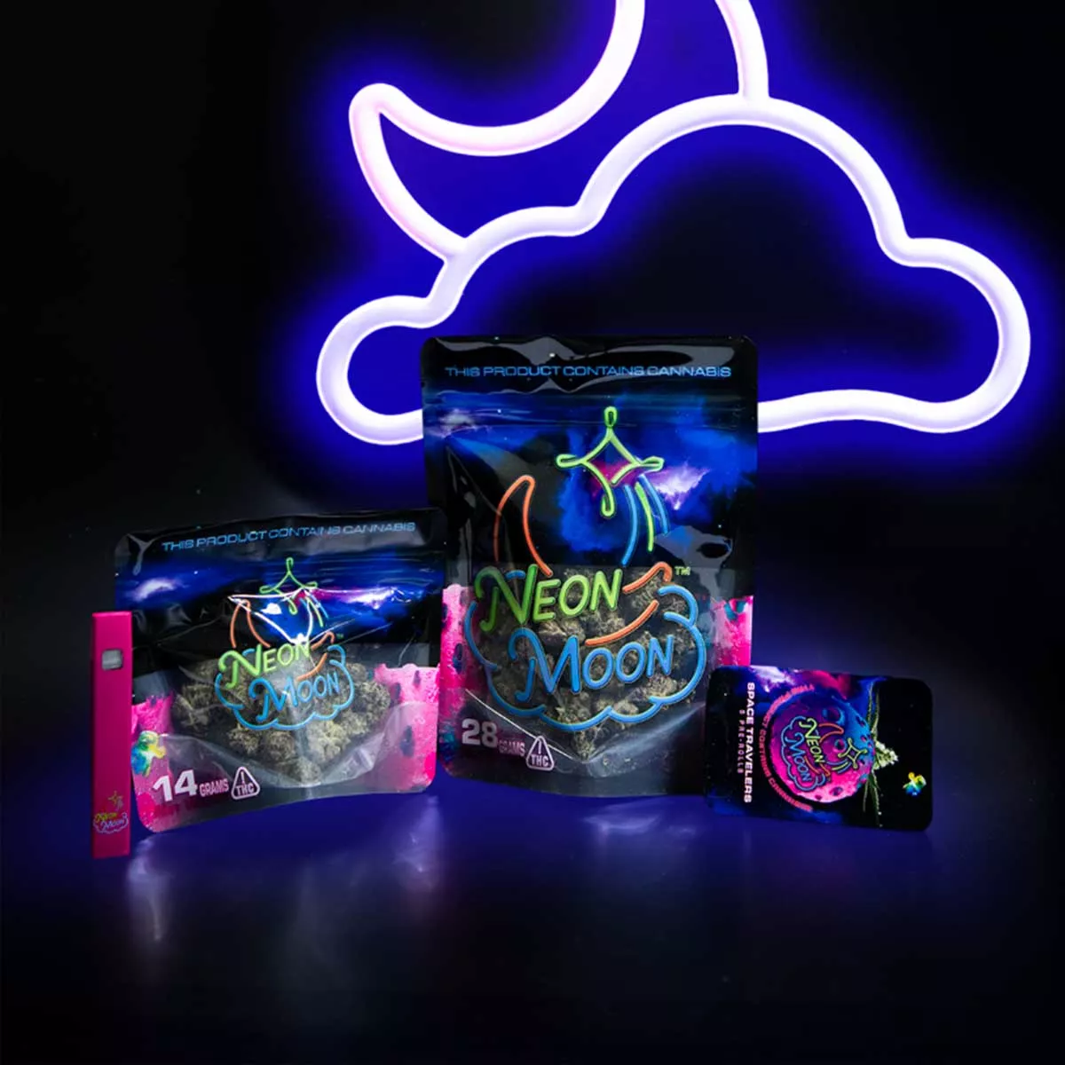 neon moon cannabis brand